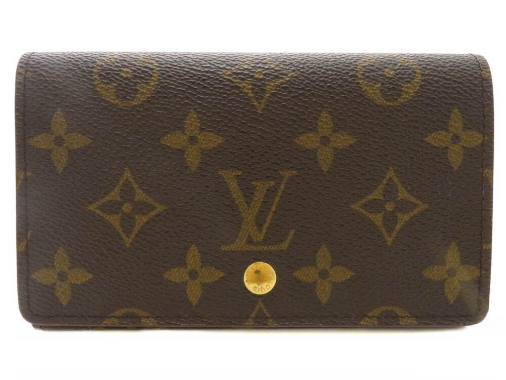 LOUIS VUITTON Portemonnaie Wallet Billet Tresor Monogram